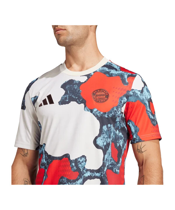 adidas fc bayern münchen förberedelsetröja 202425 röd