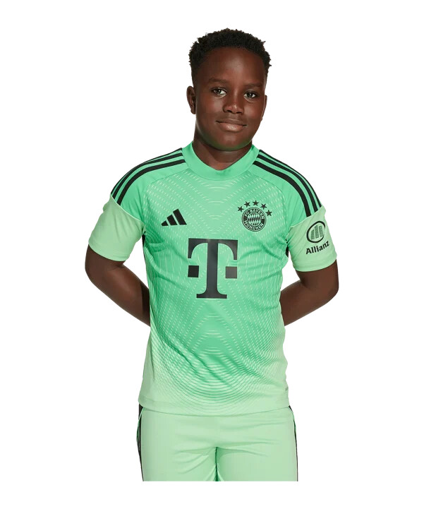 adidas fc bayern münchen målvaktströja 202526 barn grön