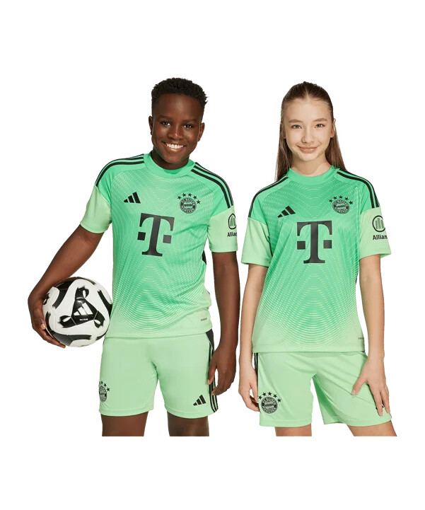 adidas fc bayern münchen målvaktströja 202526 barn grön