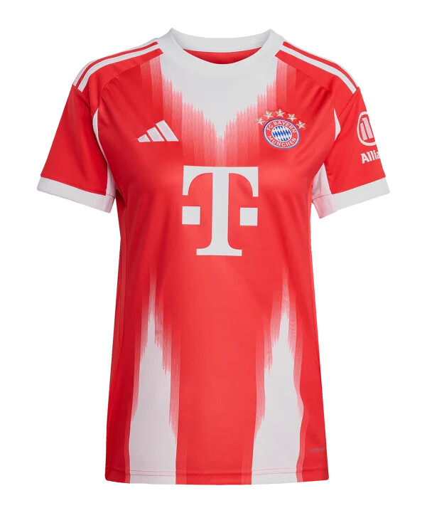 adidas fc bayern münchen hemmatröja 20252026 dam röd
