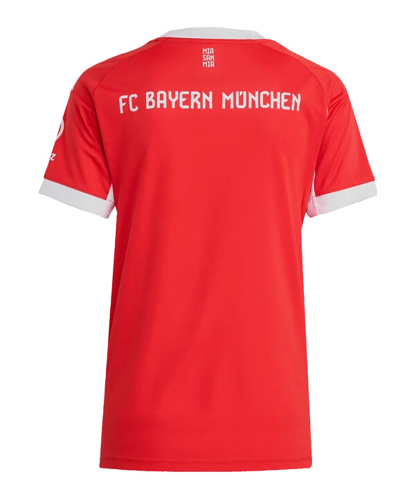 adidas fc bayern münchen hemmatröja 20252026 dam röd