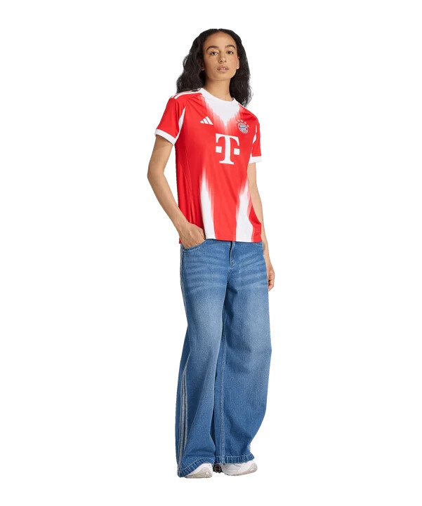 adidas fc bayern münchen hemmatröja 20252026 dam röd