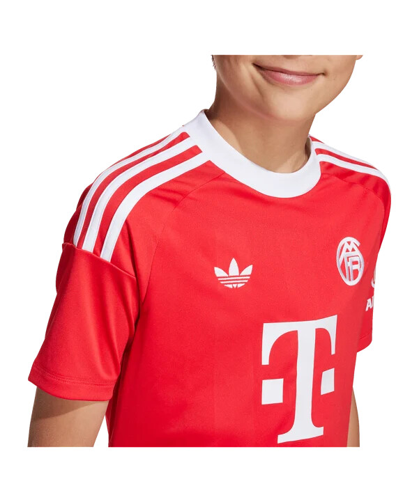 adidas fc bayern münchen målvaktströja 3e 20252026 barn röd
