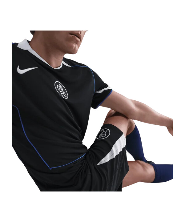 nike fc chelsea london shorts 3e 20252026 svart f010