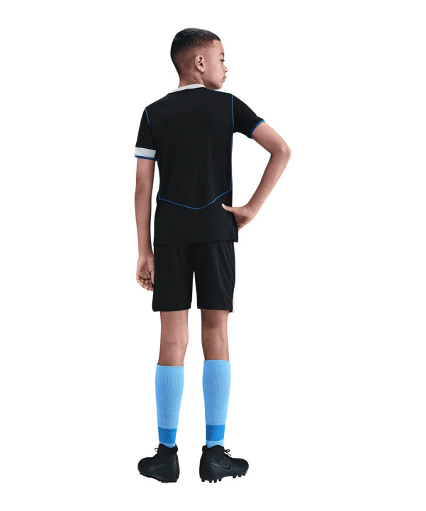 nike fc chelsea london 3e lagströja 20252026 barn svart f011