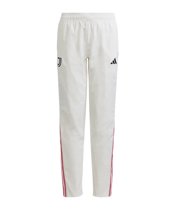 adidas juventus turin prematch-byxor 202324 barn vita