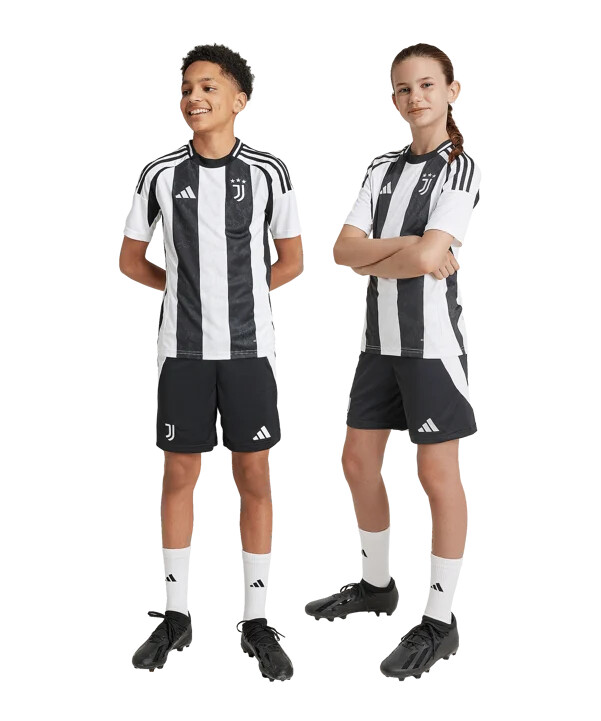 adidas juventus turin shorts hemma 202425 barn svart