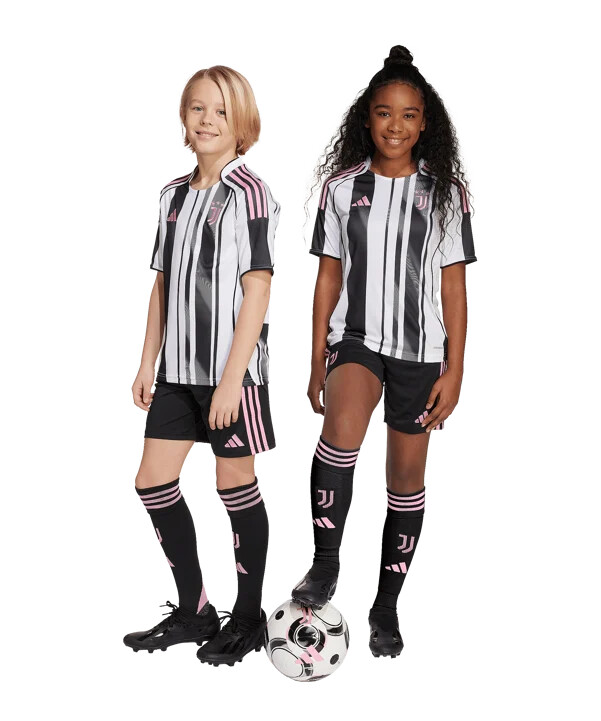 adidas juventus turin shorts hemma 202526 barn svart