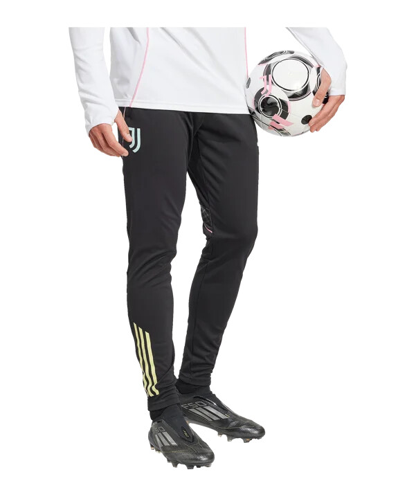 adidas juventus turin träningsbyxor svarta
