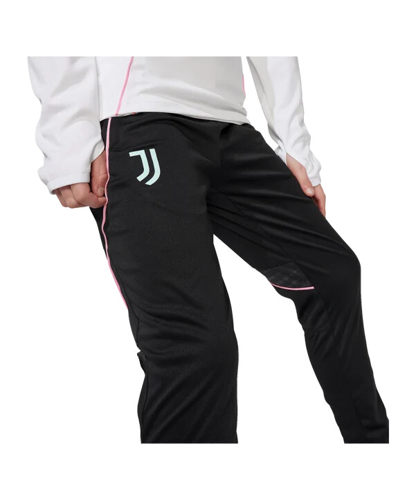 adidas juventus turin träningsbyxor barn svarta