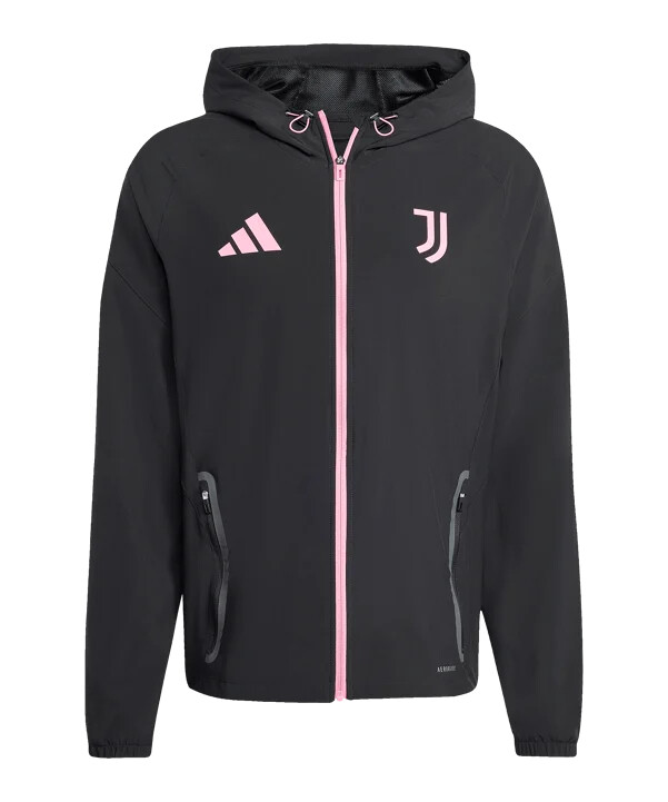adidas juventus turin vis tech resejacka svart