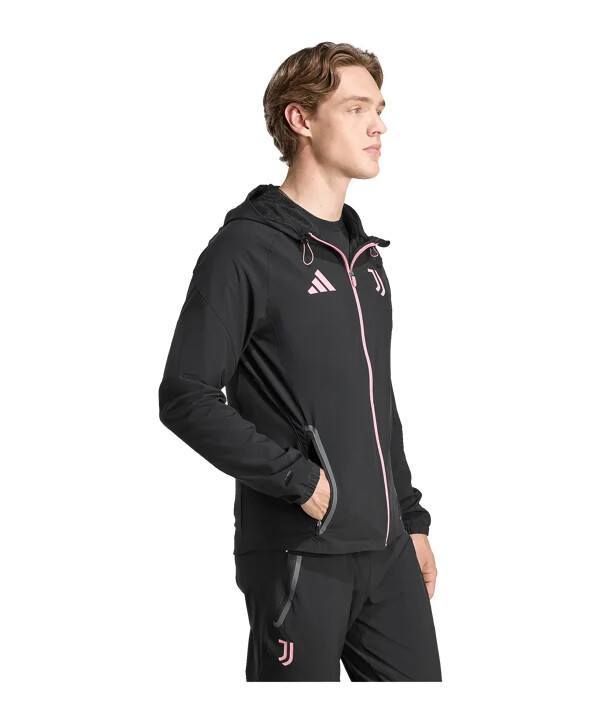 adidas juventus turin vis tech resejacka svart