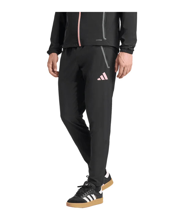 adidas juventus turin vis tech travel joggingbyxor svarta