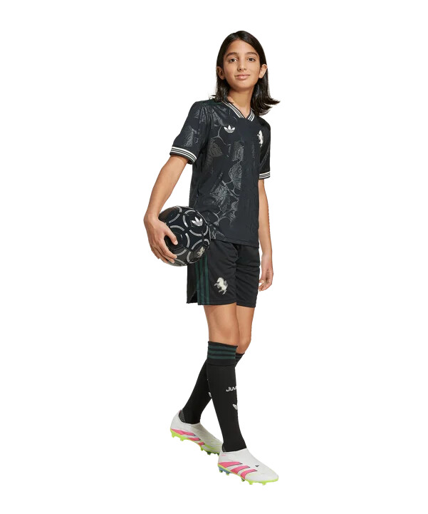 adidas juventus turin shorts 3e 20252026 barn svart