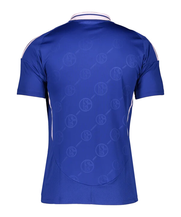 adidas fc schalke 04 hemmatröja 20242025 dam blå