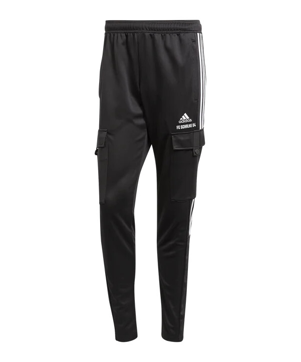 adidas fc schalke 04 cargobyxor svarta