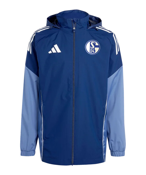 adidas fc schalke 04 regnjacka blå