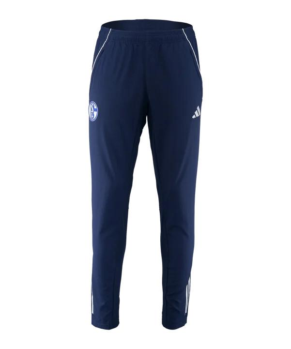 adidas fc schalke 04 presentationsbyxor blå
