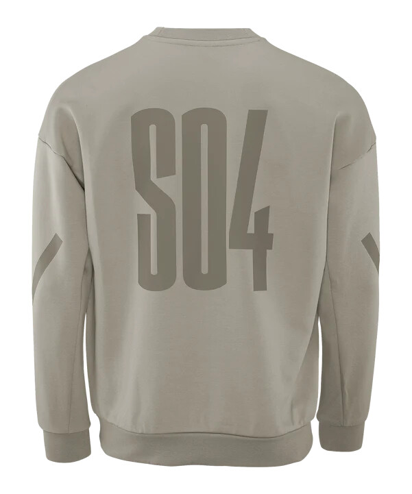 adidas fc schalke 04 zne sweatshirt beige