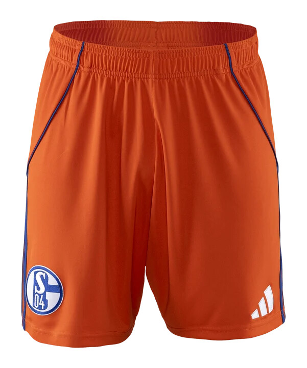 adidas fc schalke 04 shorts 3e 20252026 orange