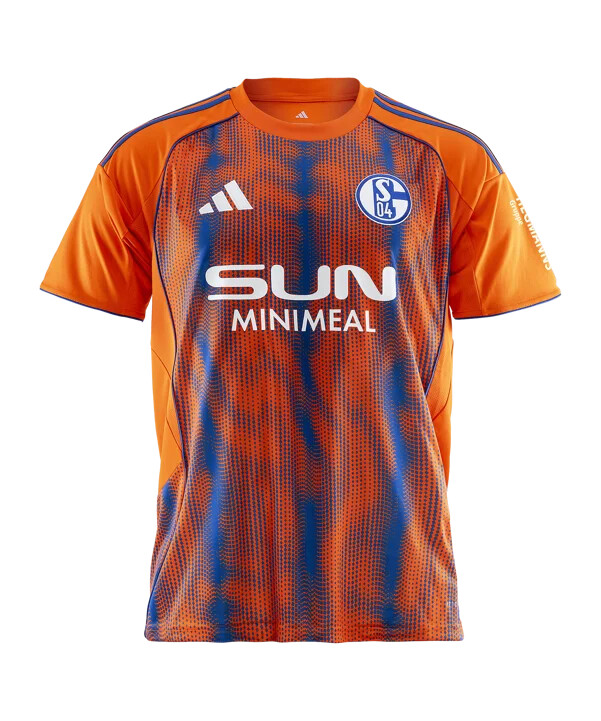adidas fc schalke 04 3. tröja 2526 barn orange