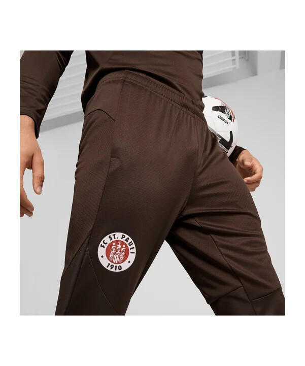puma fc st. pauli träningsbyxor bruna f05