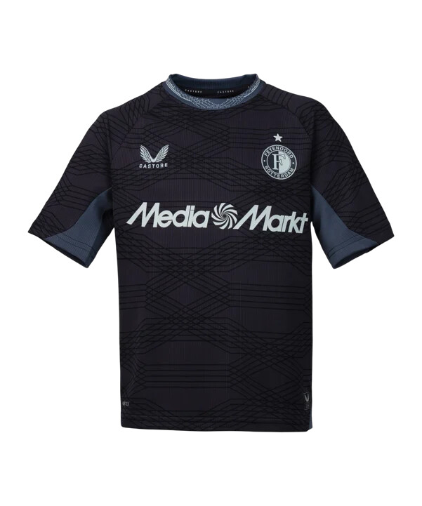 castore feyenoord rotterdam bortetröja 20252026 grå f128