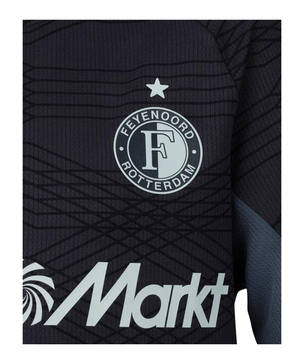 castore feyenoord rotterdam bortetröja 20252026 grå f128
