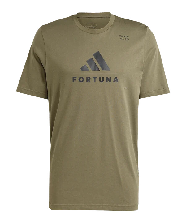 adidas fortuna düsseldorf lifestyle t-shirt grön