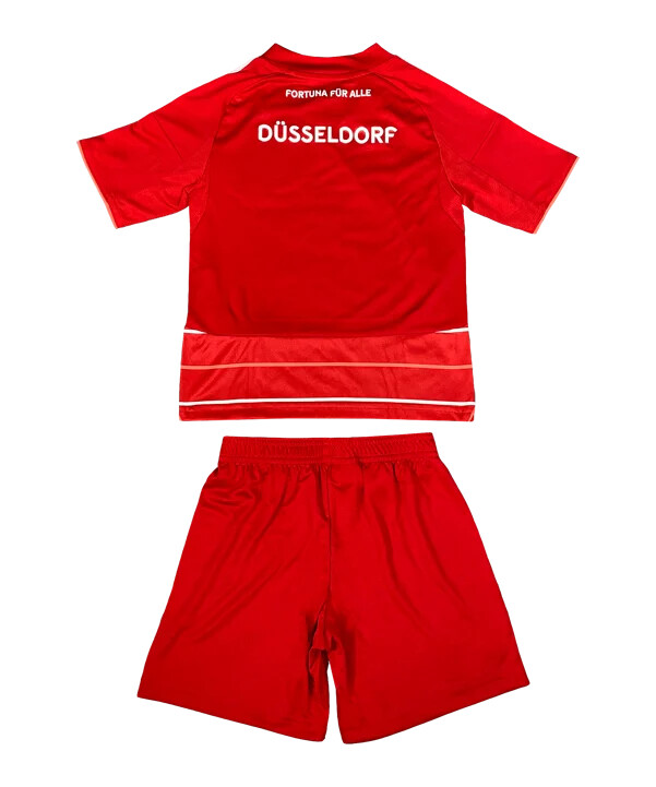 adidas fortuna düsseldorf hemmatröja 20252026 barn röd