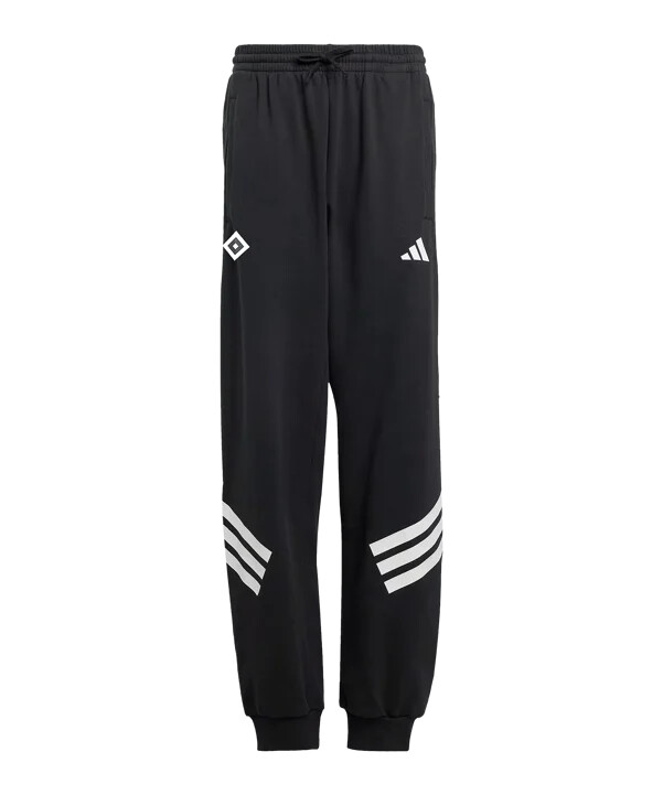 adidas hamburger sv fi joggingbyxor barn svarta