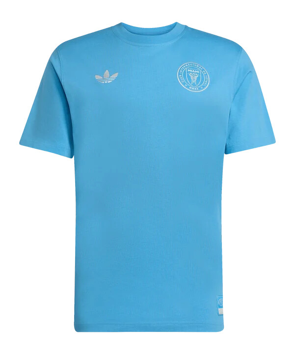 adidas inter miami t-shirt blå