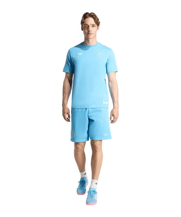 adidas inter miami t-shirt blå