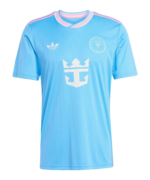 adidas inter miami messi 3. tröja 20252026 barn blå