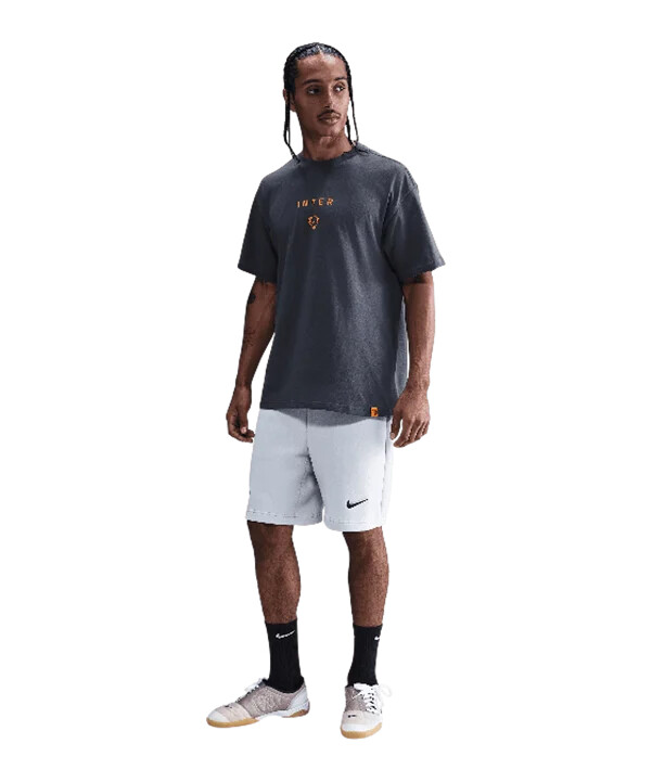 nike inter milan t90 ordmärke t-shirt blå f437