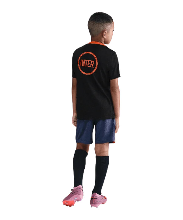 nike inter milan träningströja barn svart f010