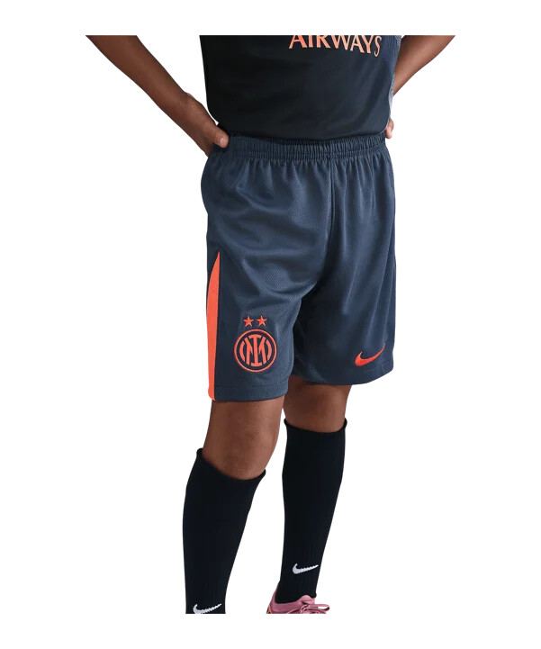 nike inter milan shorts 3e 20252026 barn blå f437