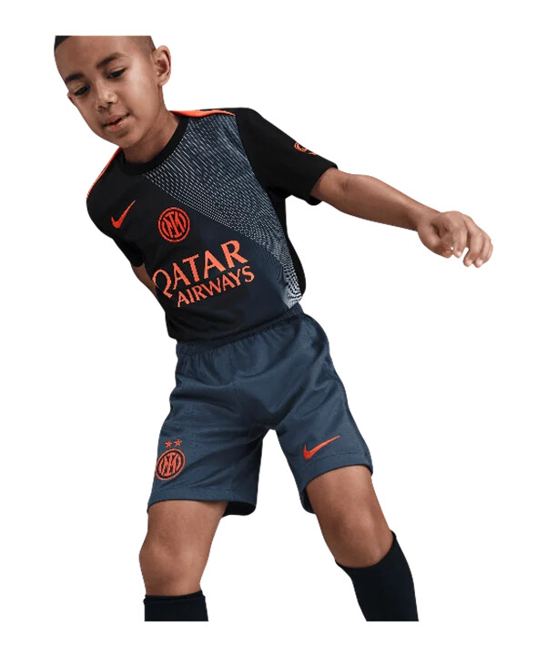 nike inter milan shorts 3e 20252026 barn blå f437