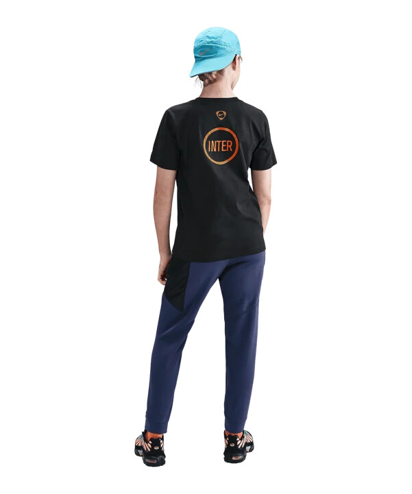 nike inter milan t90 remix t-shirt barn svart f010