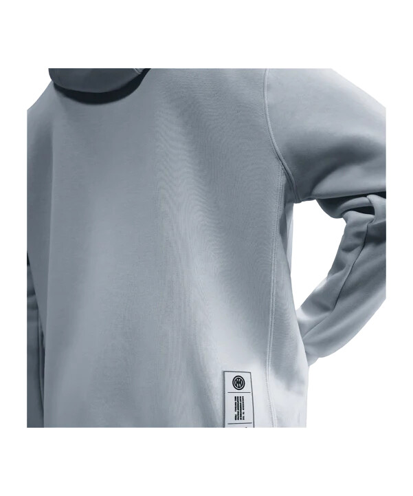 nike inter milan nsw club hoodie grå f085