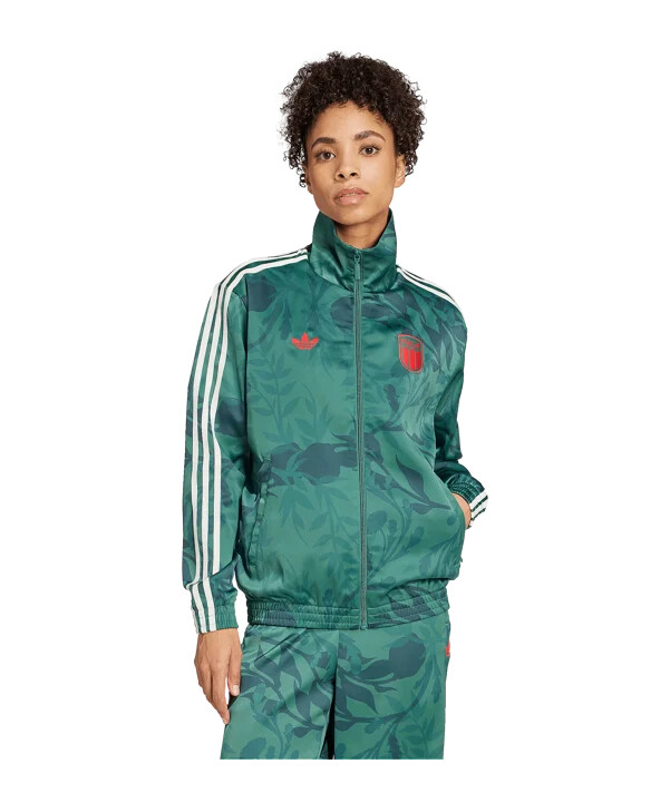 adidas italien träningströja dam grön