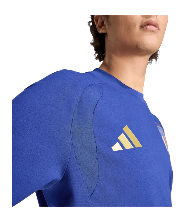 adidas italien tiro resetröja blå