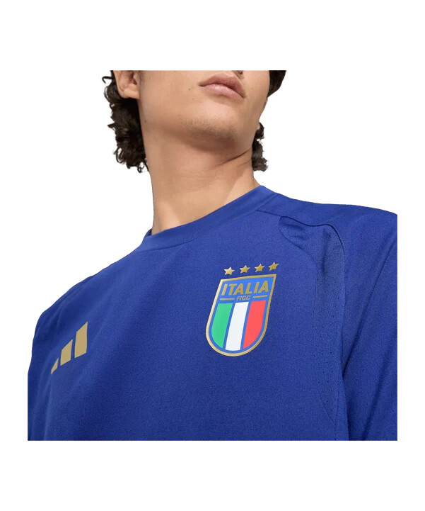 adidas italien tiro resetröja blå
