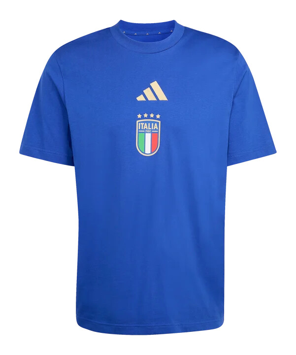 adidas italien dna graphic t-shirt blå