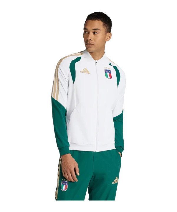 adidas italien presentationsjacka vit