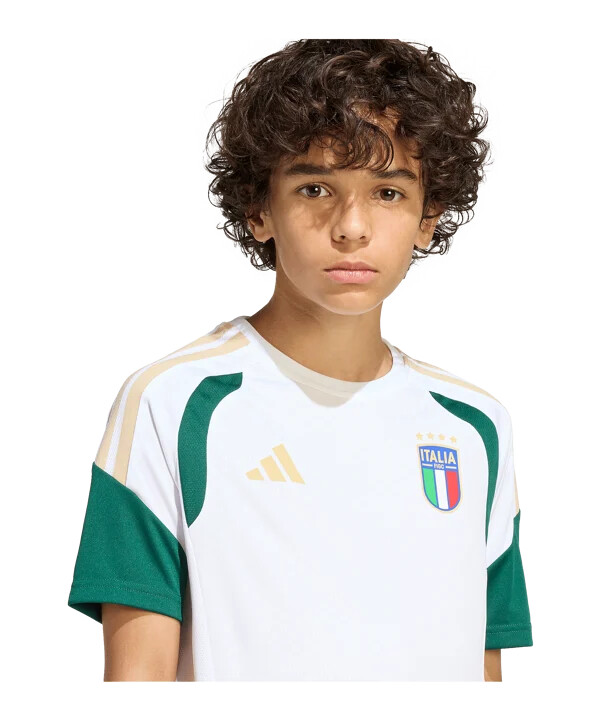 adidas italien tiro träningströja barn vit