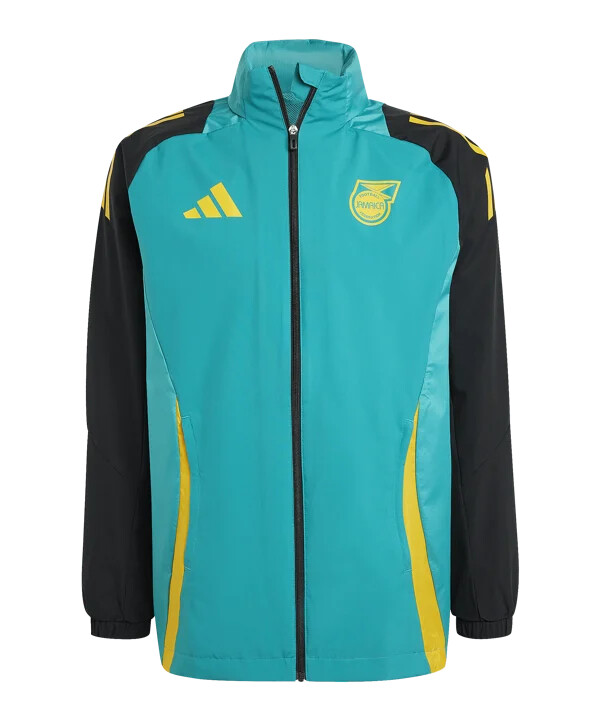 adidas jamaica regnjacka grön