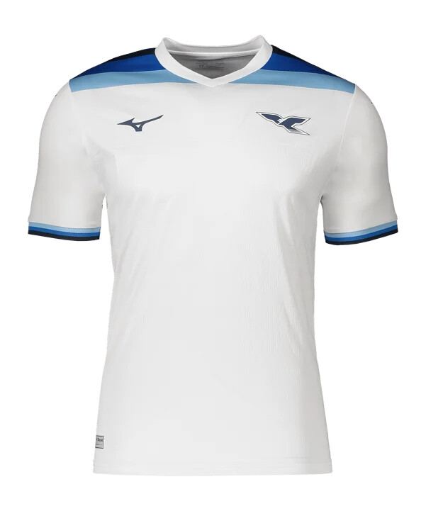 mizuno lazio rom 125-årsjubileumströja specialutgåva 20242025 vit f01