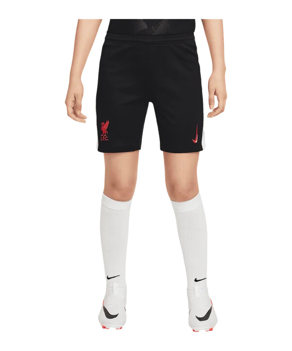 nike fc liverpool shorts 3e 20242025 barn svart f010