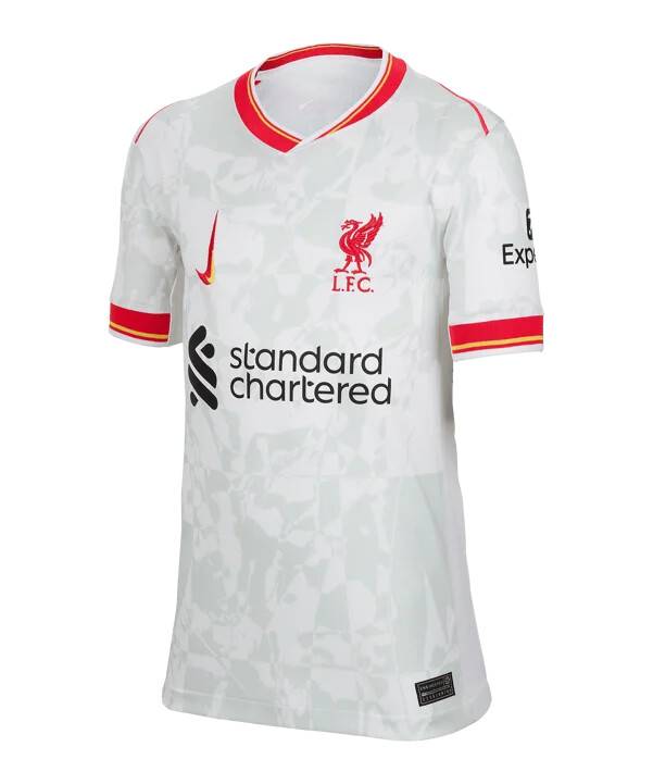 nike fc liverpool tröja 3e klass 20242025 barn vit f101